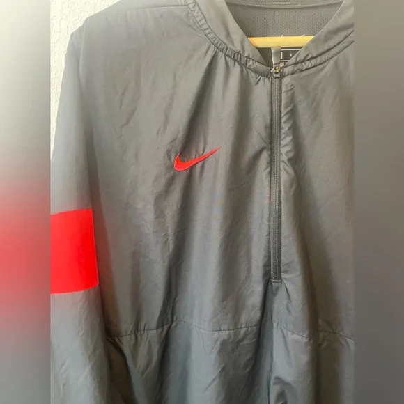 Nike half zip up pullover windbreaker size L - Picture 6 of 10